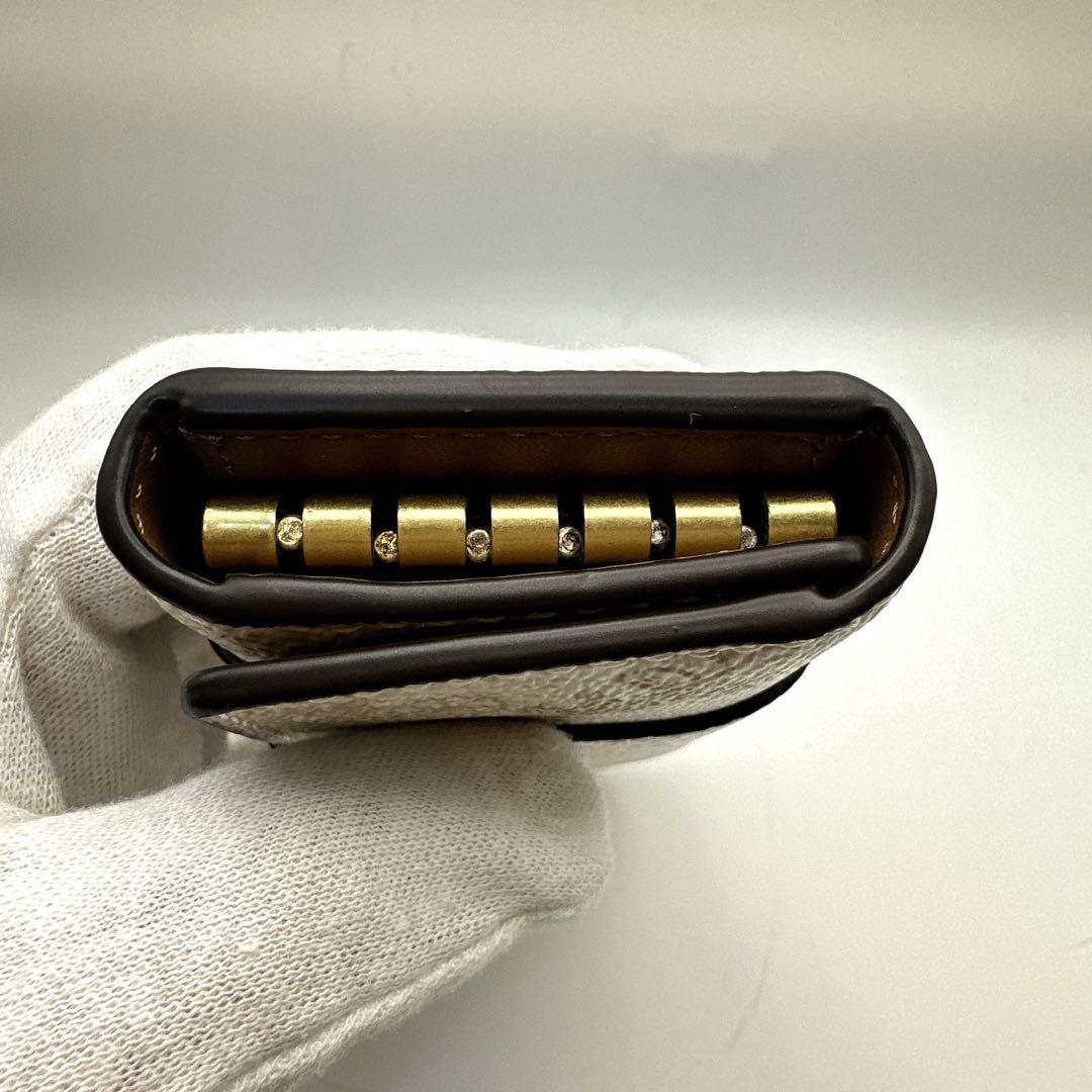 COACH コーチ エッセンシャル６連キーケース ホース&キャリッジ Cロゴ