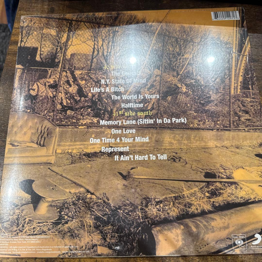 『新品』 NAS Illmatic レコード　US限定盤