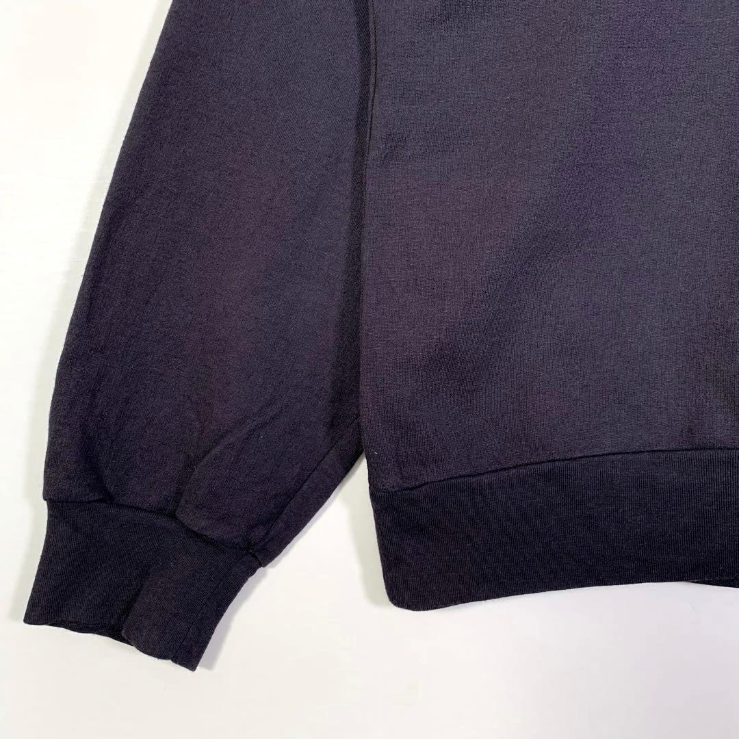 コモリ　ＣＯＭＯＬI コットン　シルク　ハーフジップ　ジャージ　プルオーバー