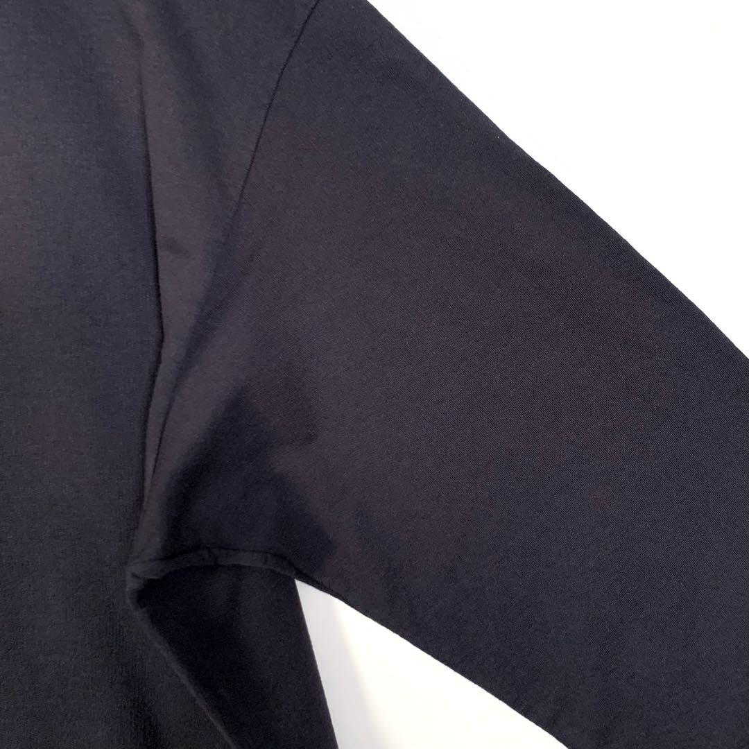 コモリ　ＣＯＭＯＬI コットン　シルク　ハーフジップ　ジャージ　プルオーバー