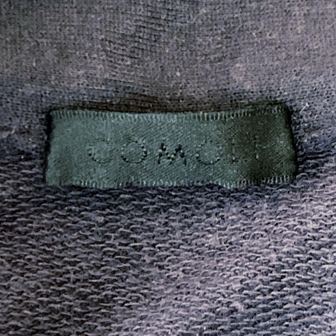 コモリ　ＣＯＭＯＬI コットン　シルク　ハーフジップ　ジャージ　プルオーバー