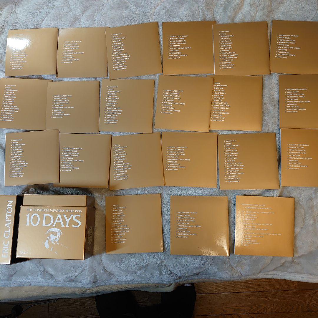 u*5様 エリック・クラプトン 1995年 10DAYS 20CD+1DVD