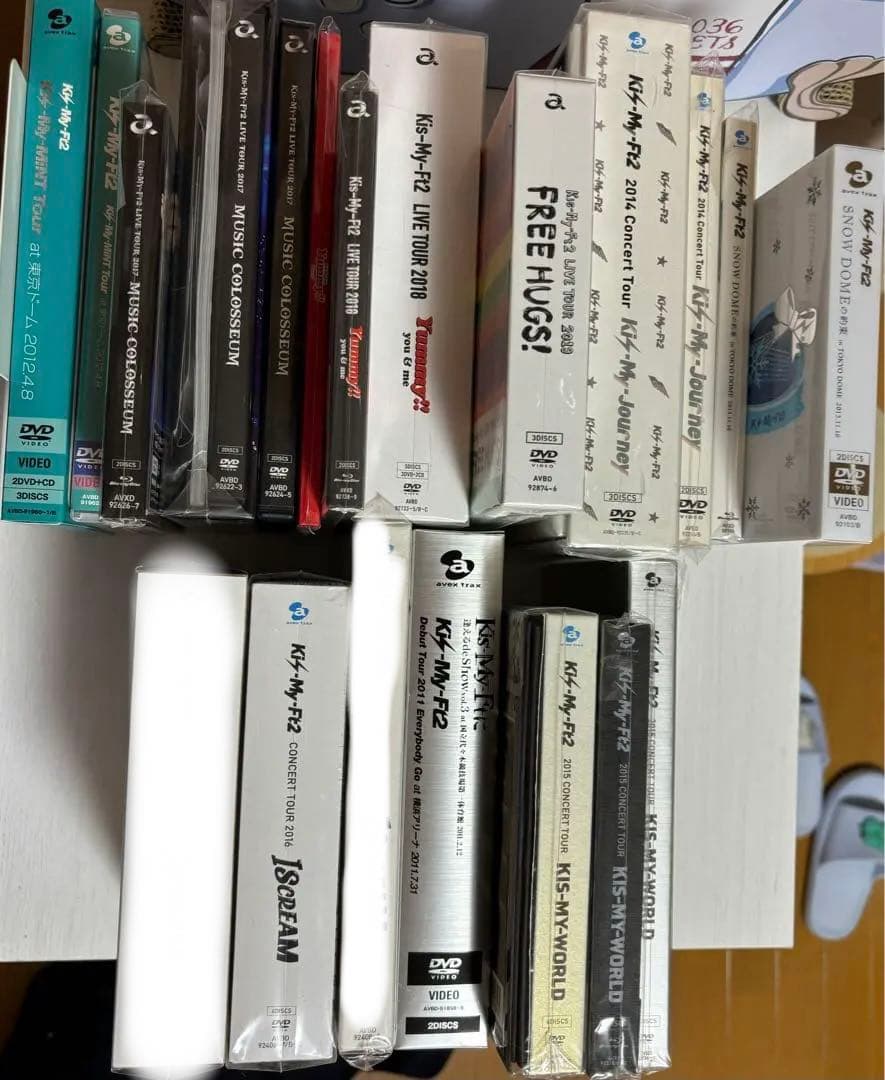 Kis-My-Ft2　ライブツアーDVD Blu-ray まとめ売り17枚セット