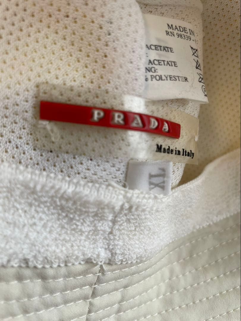 【sさん専用】PRADA テクニカルファブリックバケットハット　レディースXL