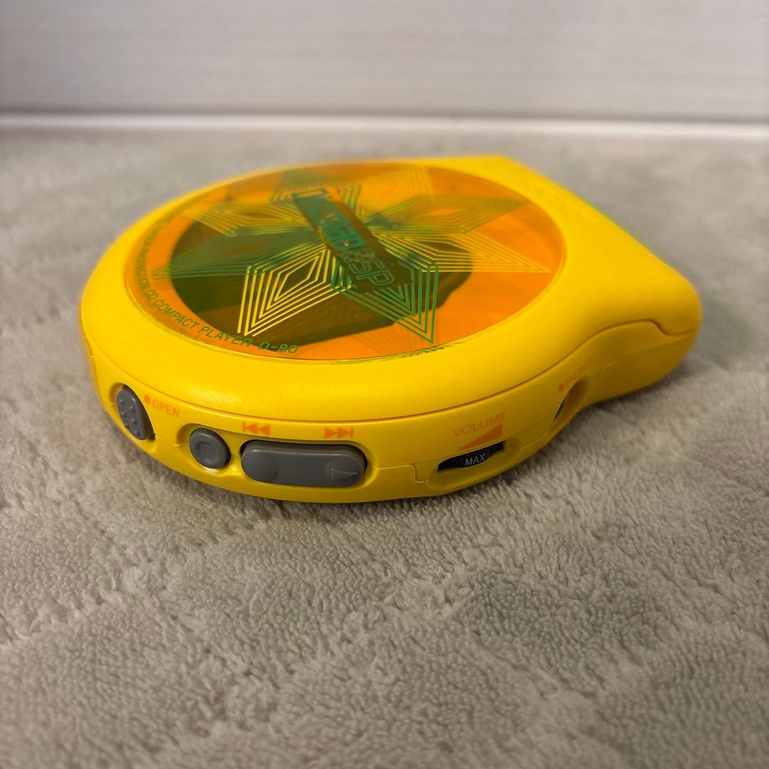 ★当時物★ SONY ８cmCD コンパクトプレイヤー Discman D-80