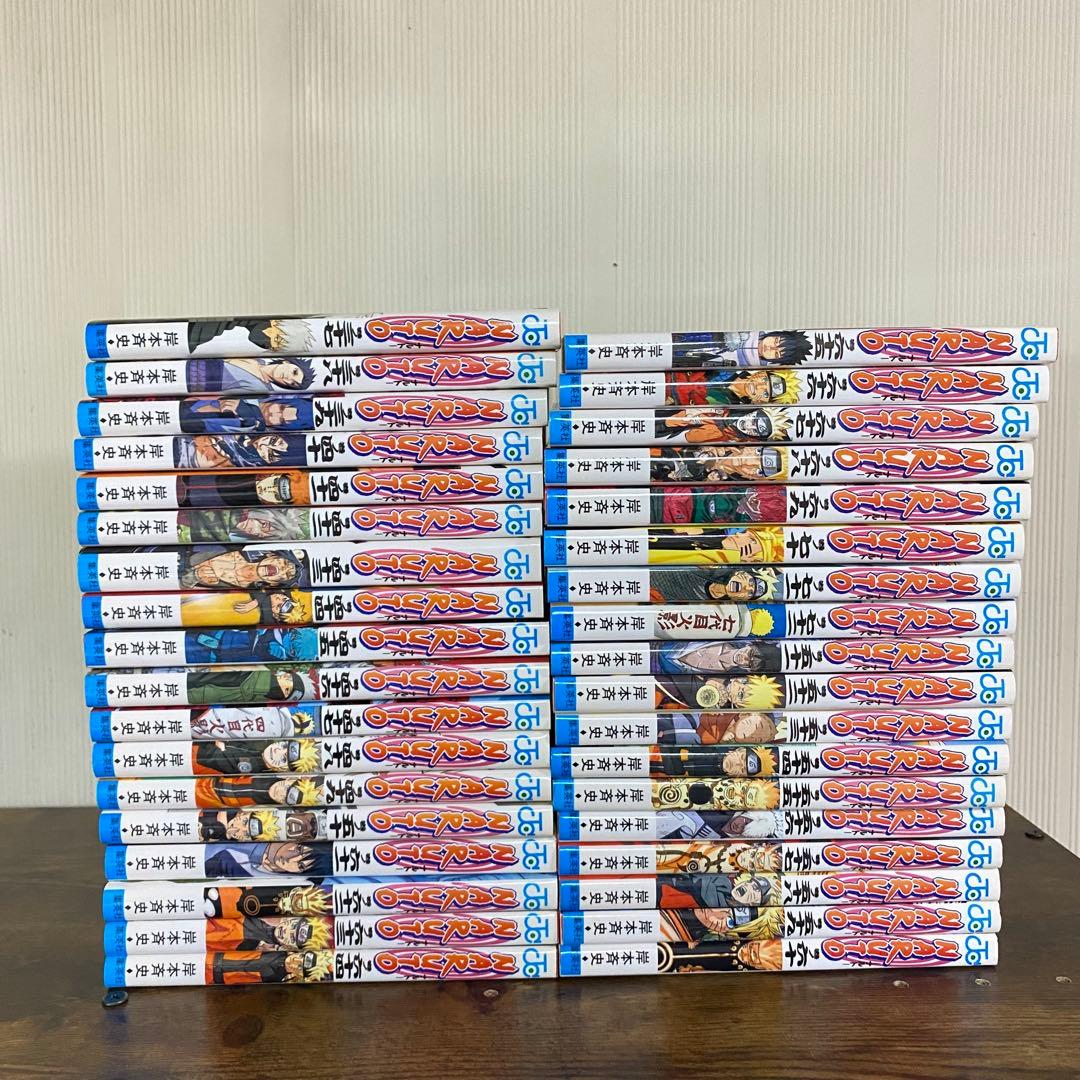 【入手困難】美品　NARUTO 全巻初版セット　1〜72巻　チラシ59冊分あり