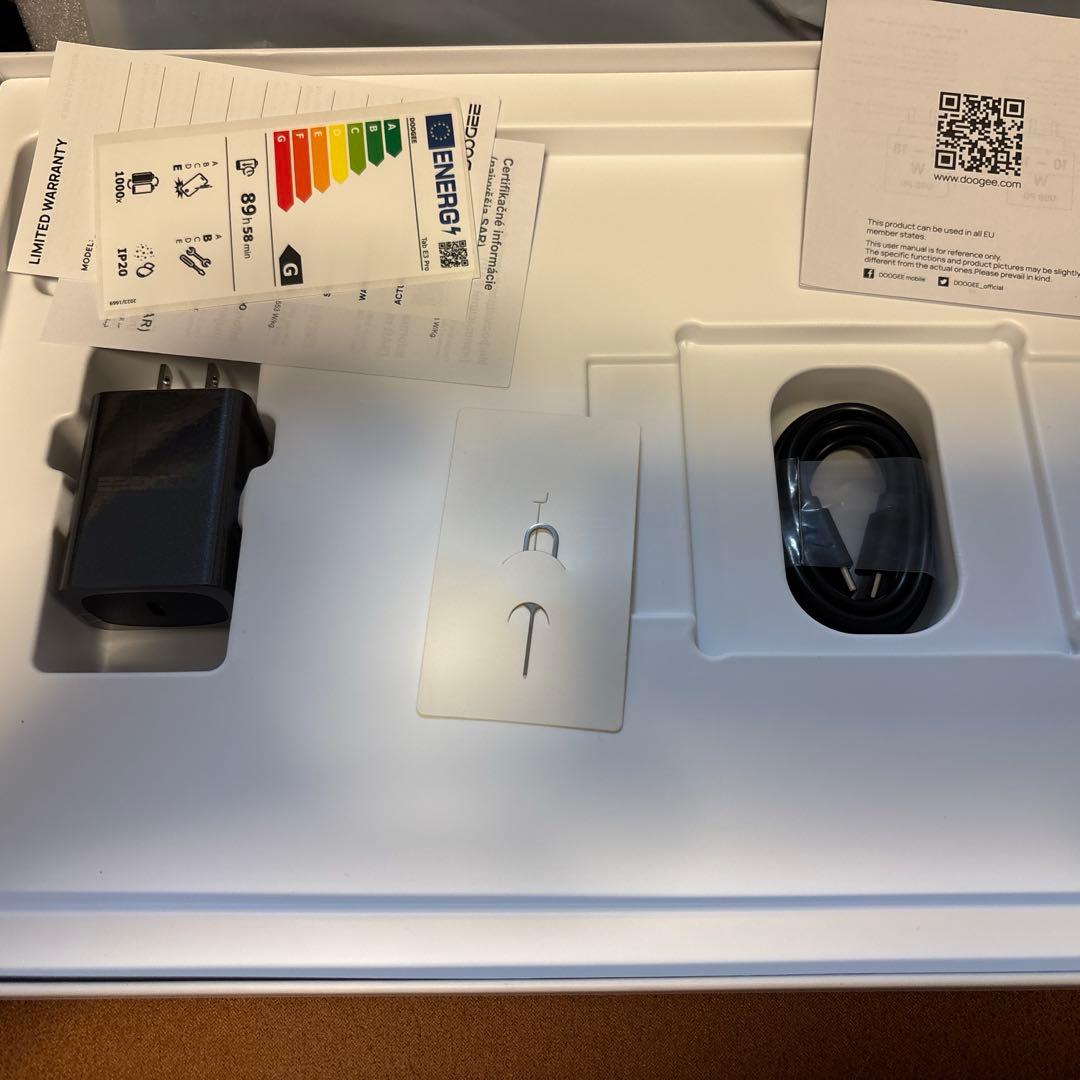 Android16 タブレット13インチ DOOGEE Tab E3 Pro　黒