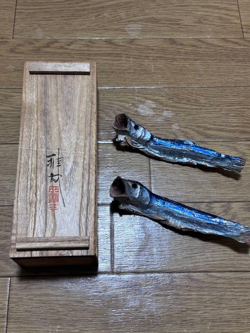 【骨董品】木彫民芸品-芽出（縁起の良い吉祥工芸品）