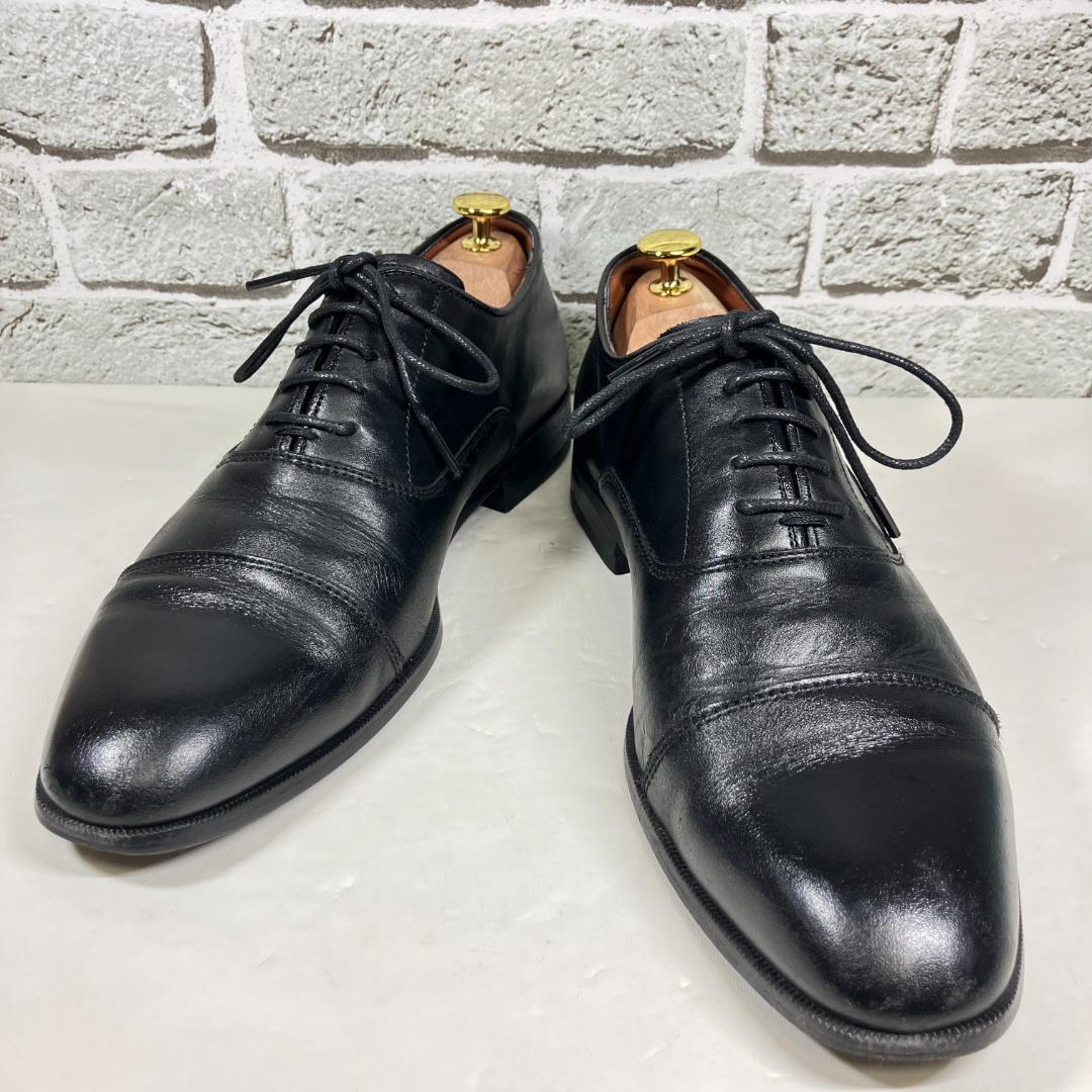 【定番人気】REGAL 25.5cm EEE ストレートチップ 本革 VO75