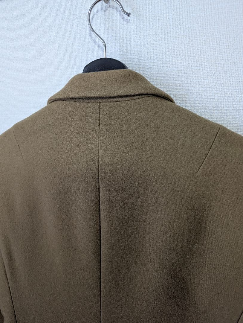 ATTACHMENT スリムフィット ベージュ チェスターコート