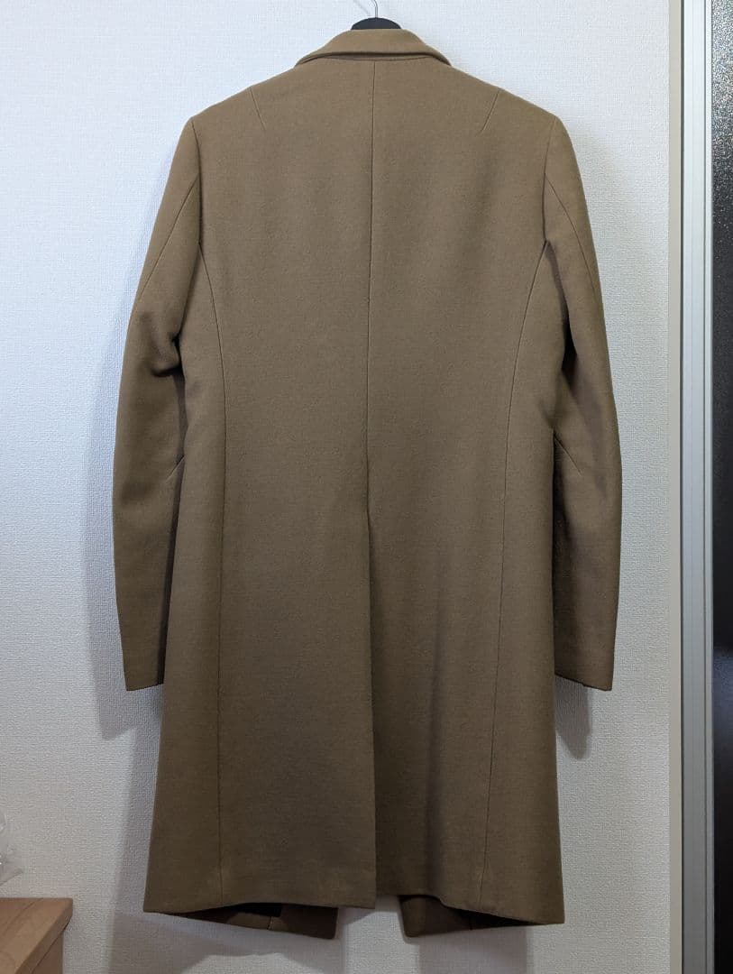 ATTACHMENT スリムフィット ベージュ チェスターコート