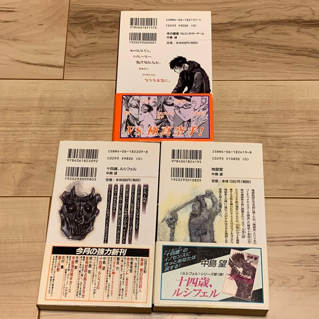 絶版希少初版帯付中島望 イラスト林田球Q HAYASHIDA十四歳、ルシフェル/