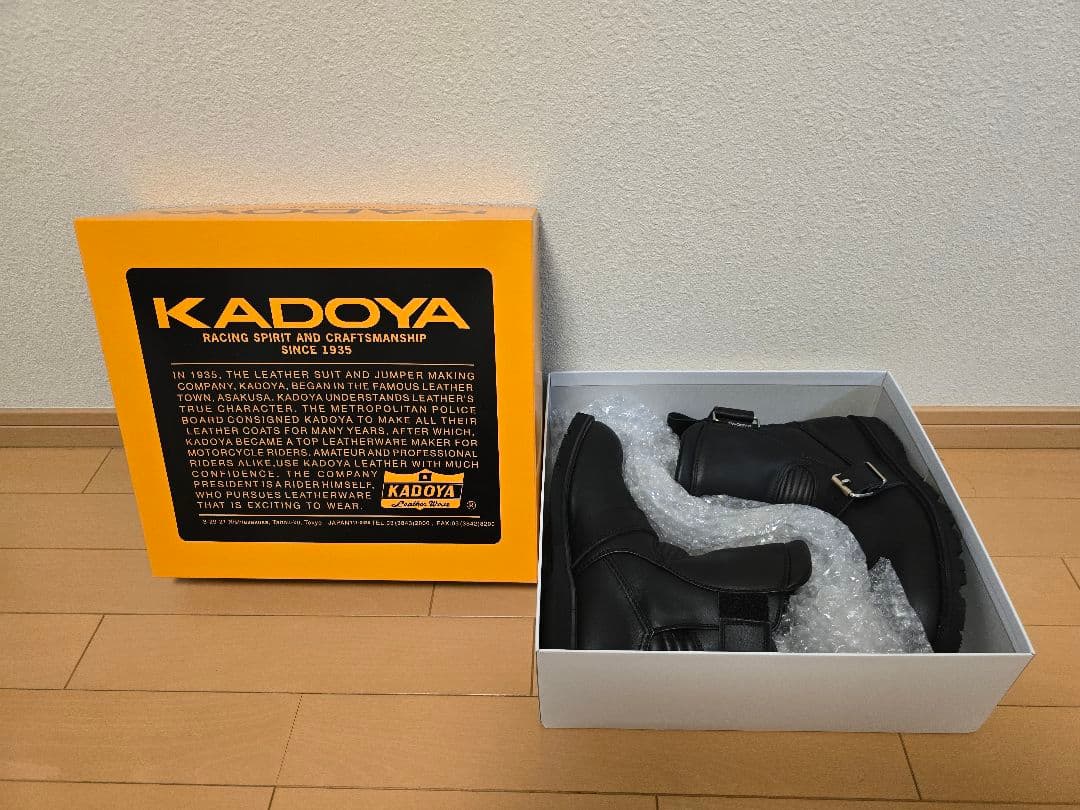 KADOYA カドヤ ブラックアンクル 26cm 箱入完全新品未使用