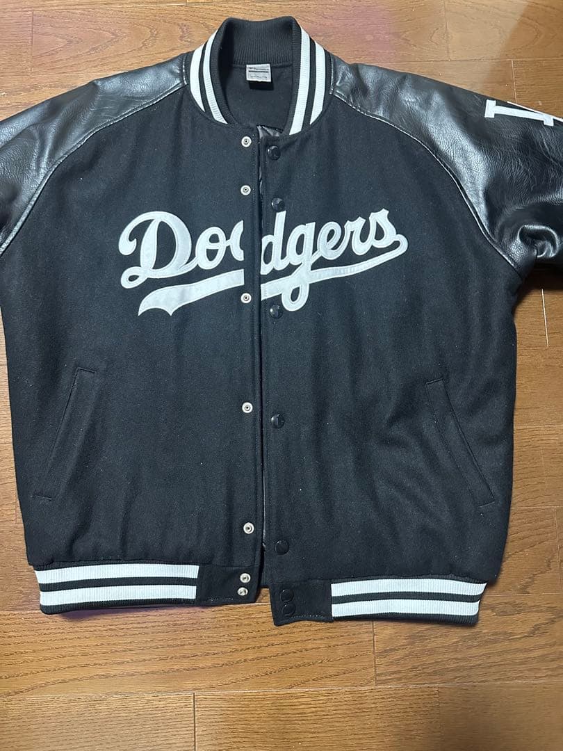 Dodgers スタジャン ブラック