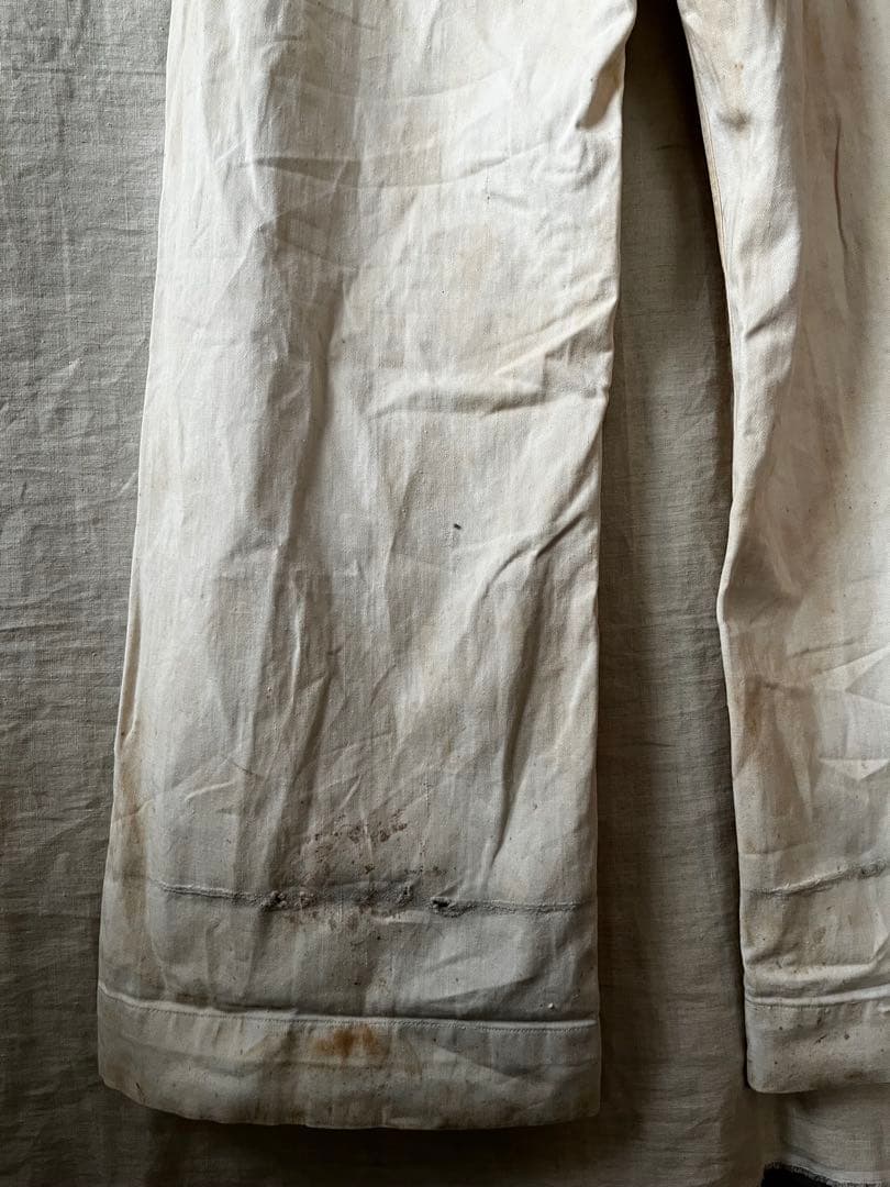 40s USN vintage パンツ　US NAVY 巻きパンツ　最終値下げ