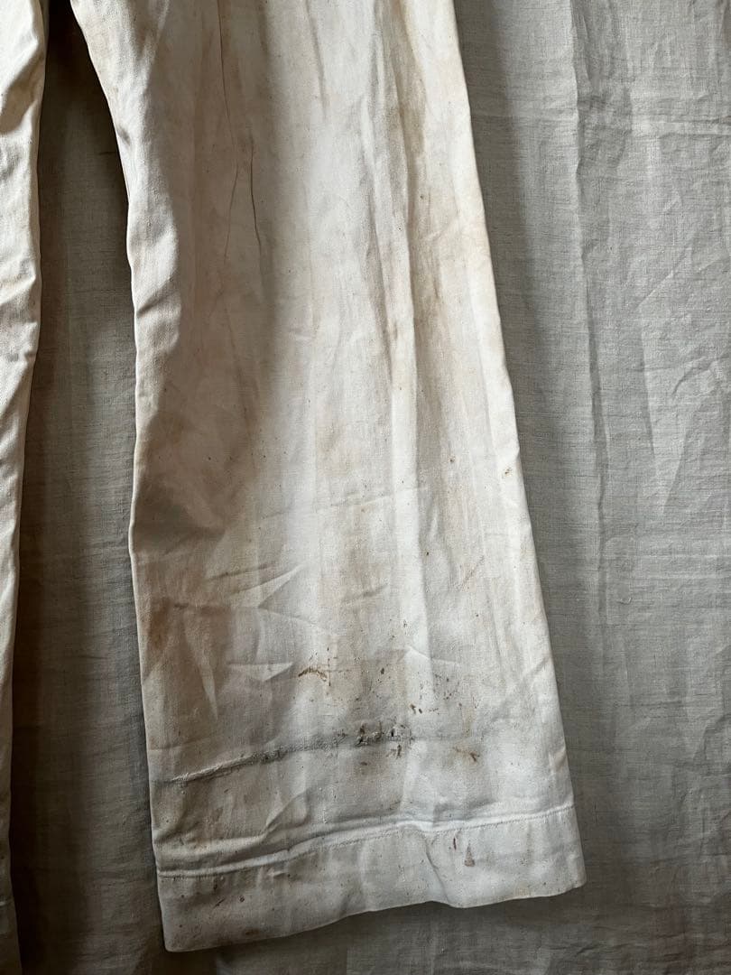 40s USN vintage パンツ　US NAVY 巻きパンツ　最終値下げ