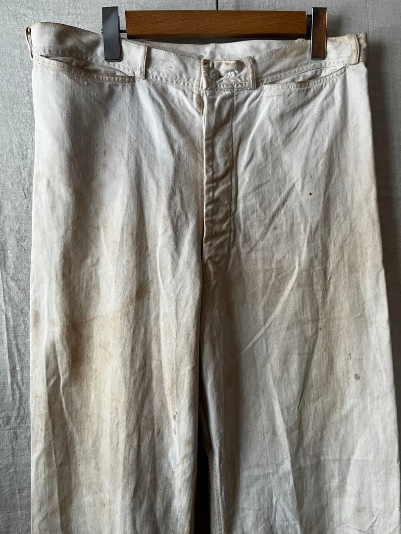 40s USN vintage パンツ　US NAVY 巻きパンツ　最終値下げ