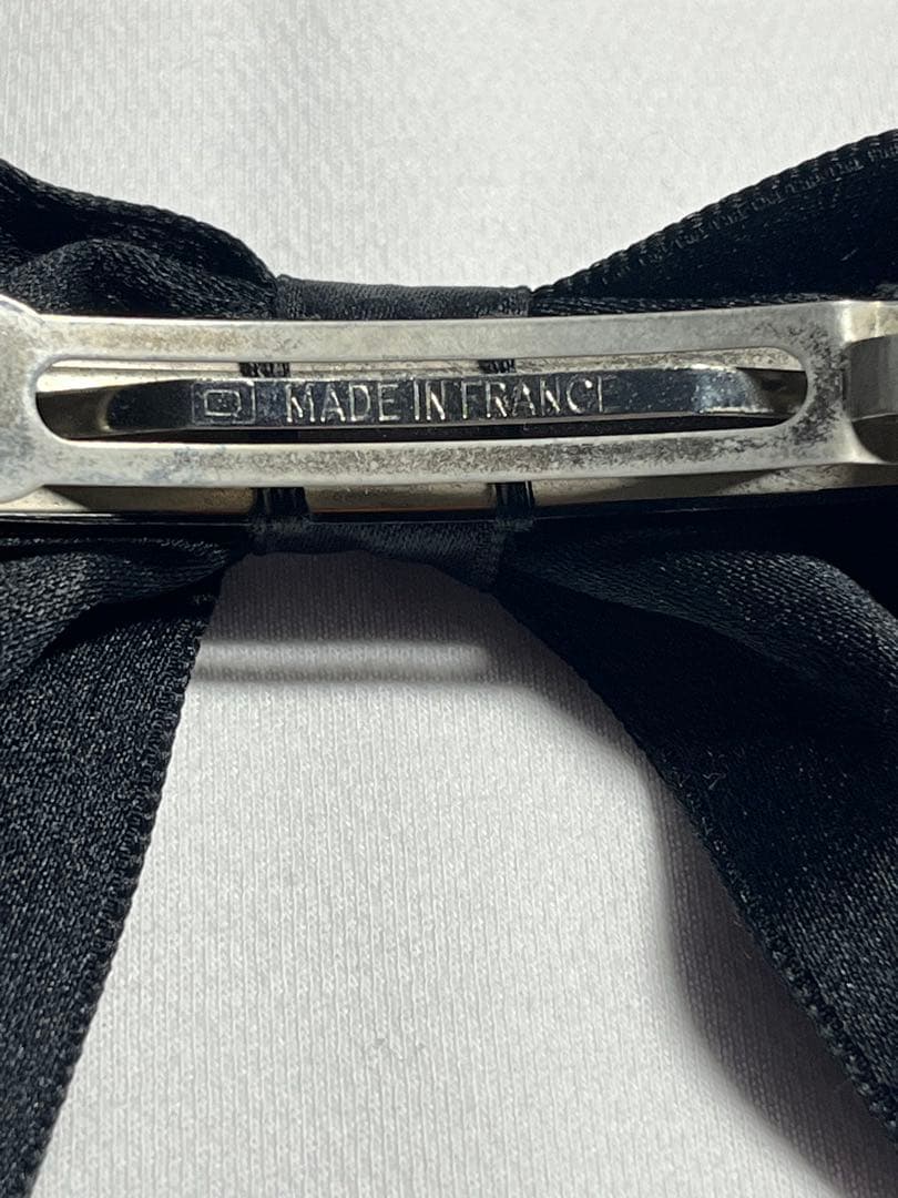 CHANEL シャネル バレッタ リボン ココマーク ヘアピン ゴールド