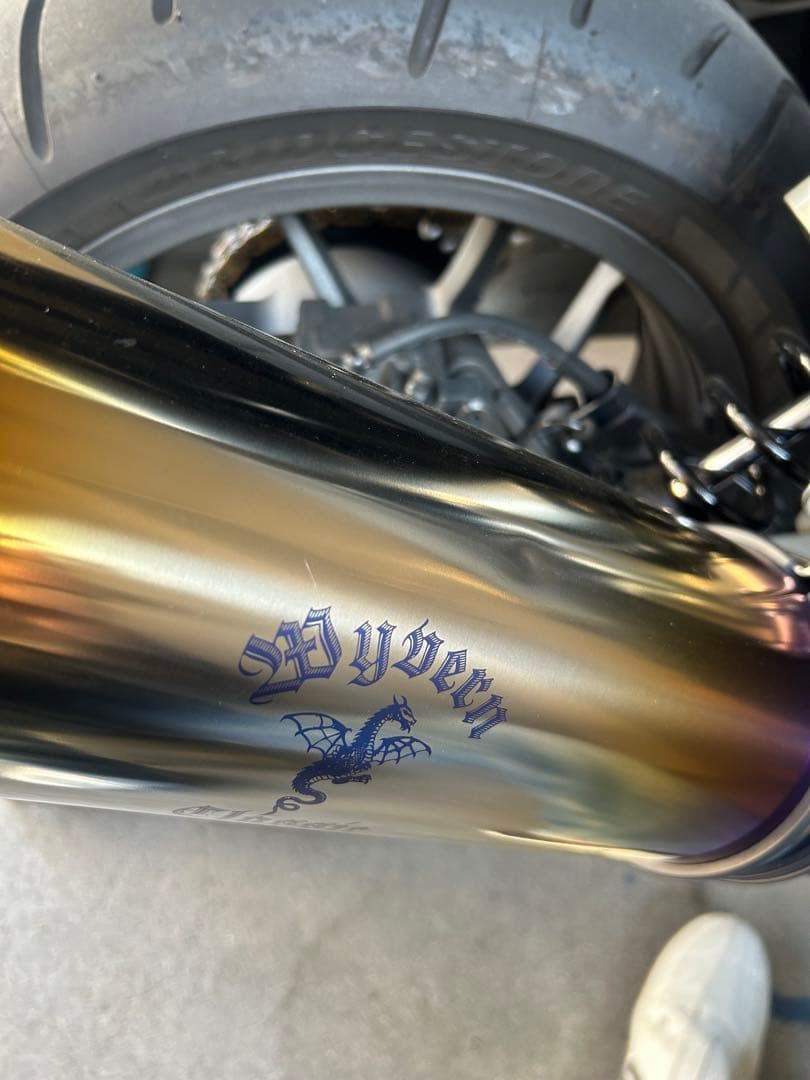 CB1300 アーズギアスリップオンマフラーsc54 ぱんだ