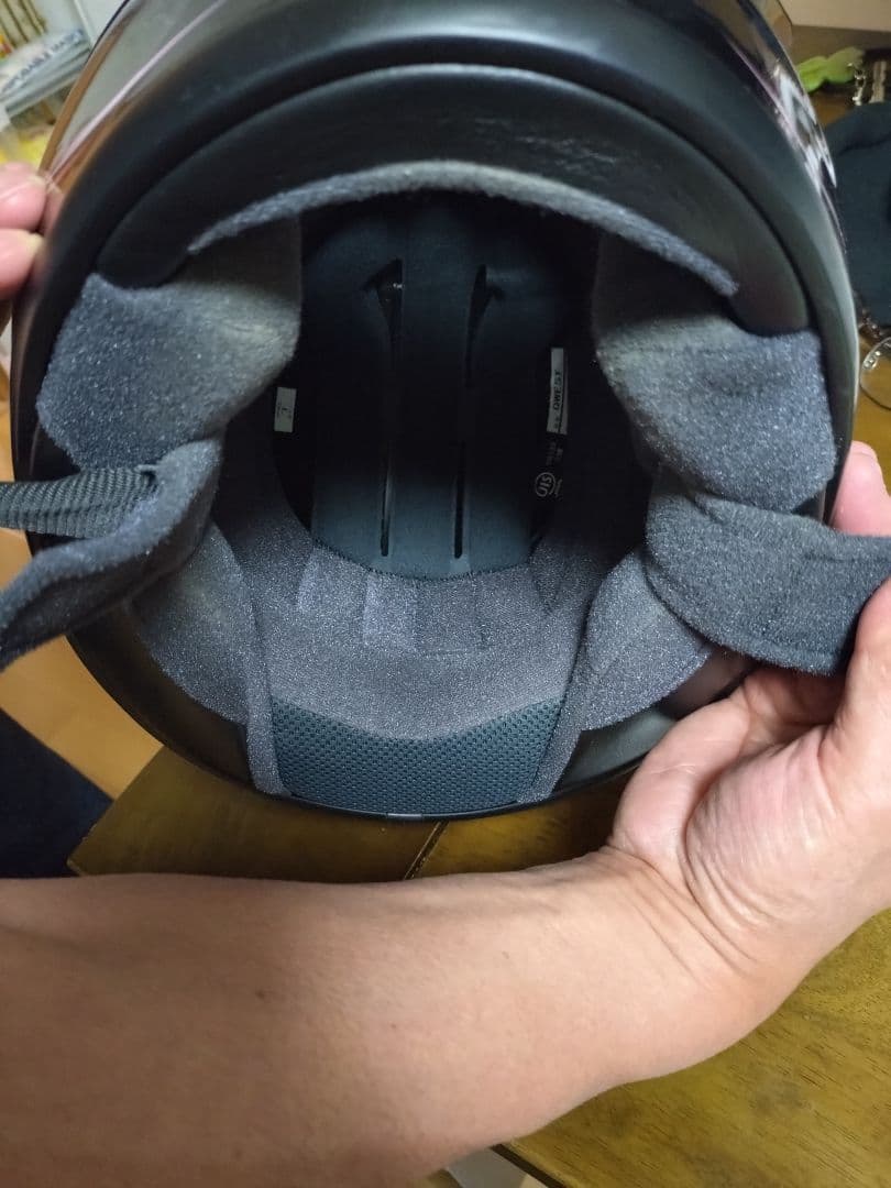 ショーエイSHOEIフルフェイスヘルメットピンクハイビスカスサイズL