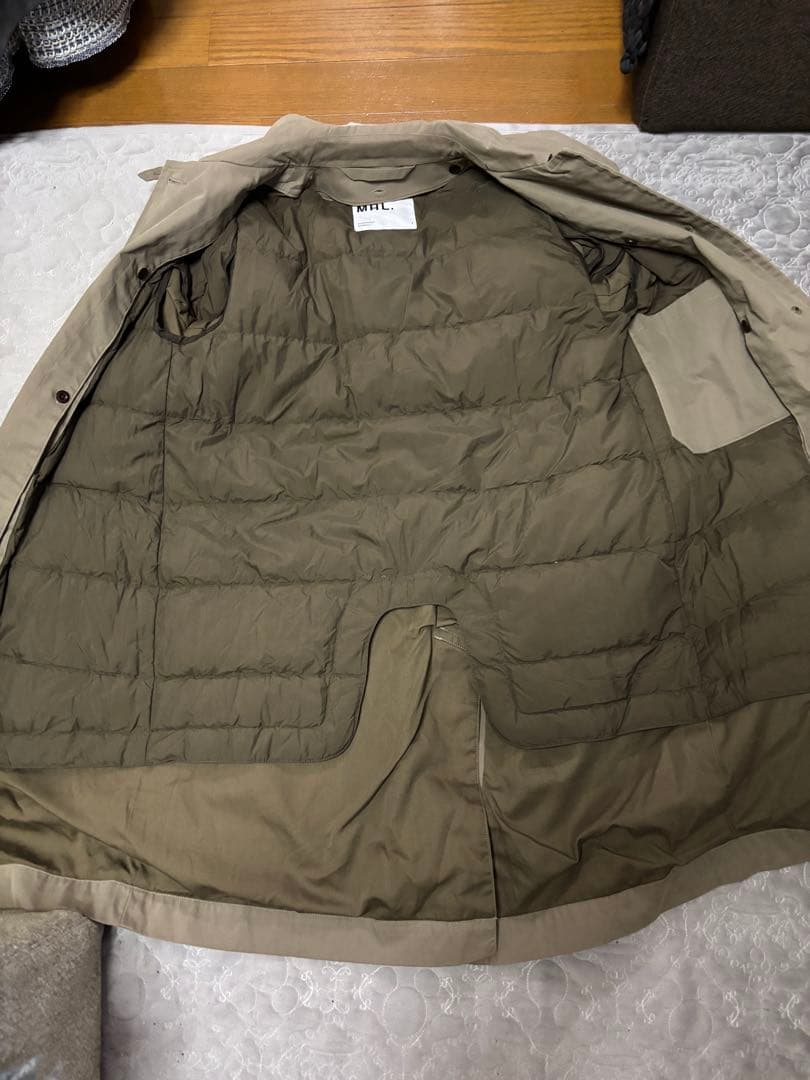 マーガレットハウエル　ダウンライナー付コート