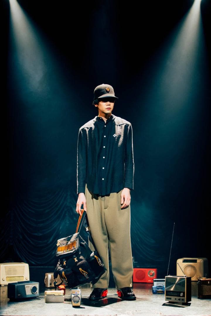 hazama ハザマ 2021PC 寄り添うワイドサルエルパンツ