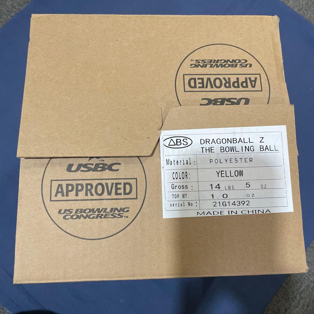 未使用品　ボウリングスペアボール　ドラゴンボール