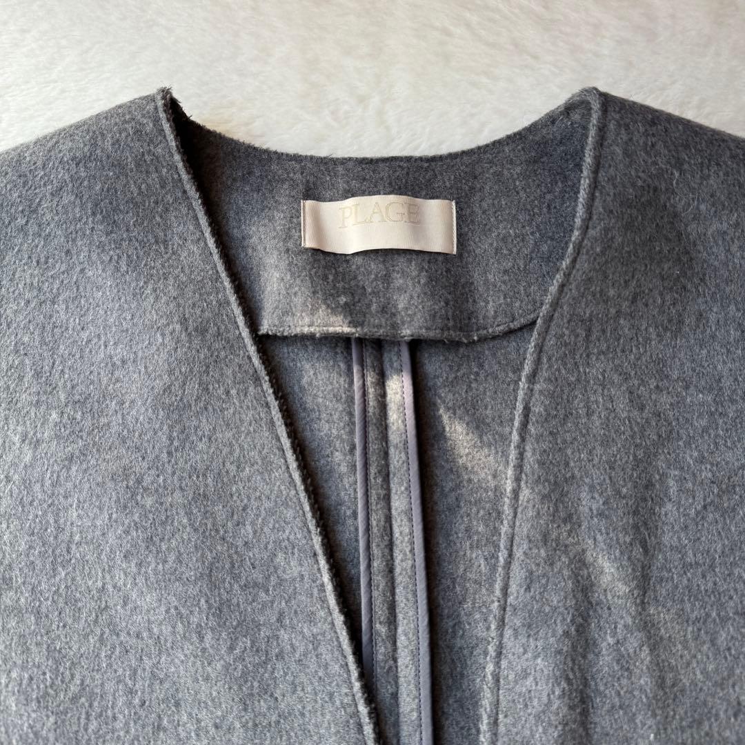 24AW Plage WOオーバーベスト グレー