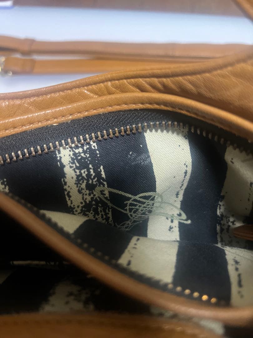 Vivienne Westwood ブラウンショルダーバッグ