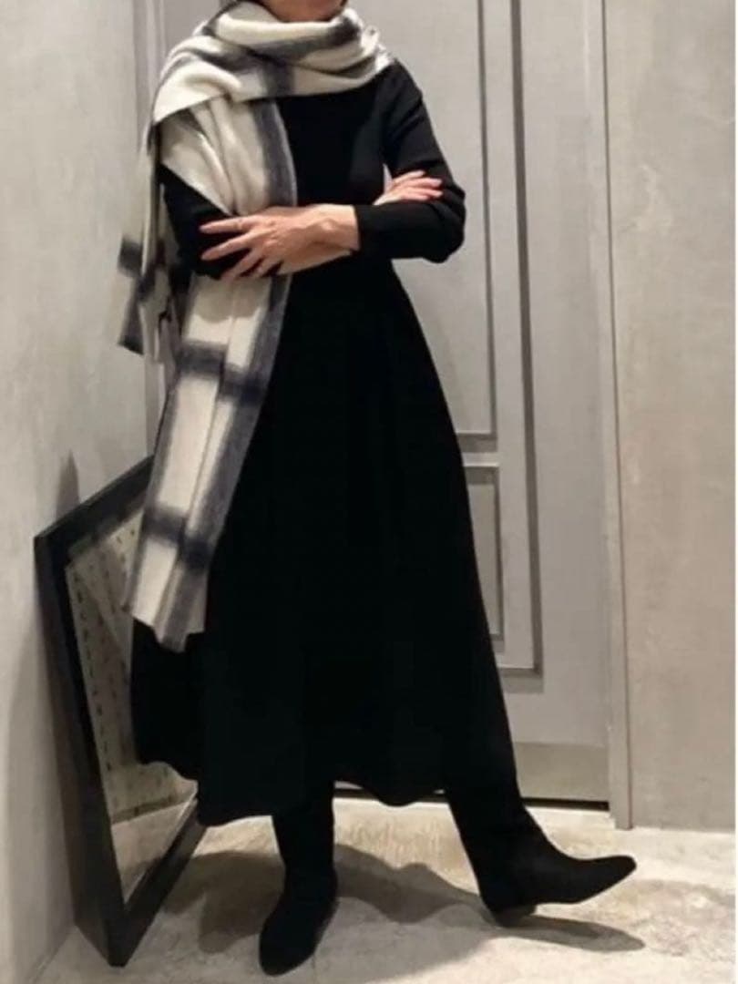 美品　VERMEIL par iena ASAUCE MELER ストール