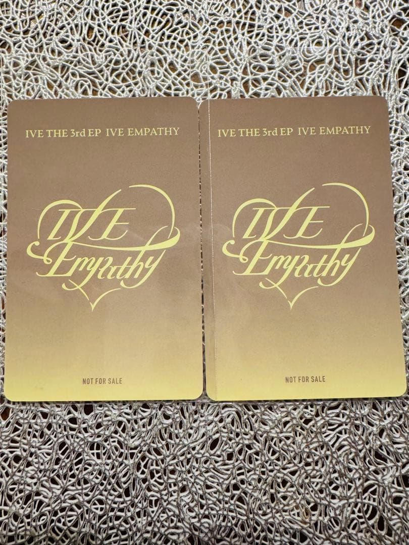IVE ウォニョン トレカ EMPATHY sonymusic ソニミュ 2枚