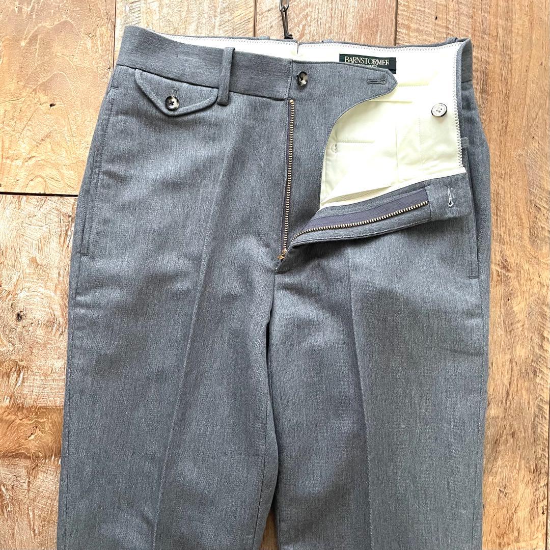 【極美品】BARNSTORMER 1311P ジャージー ドレスチノ パンツ S