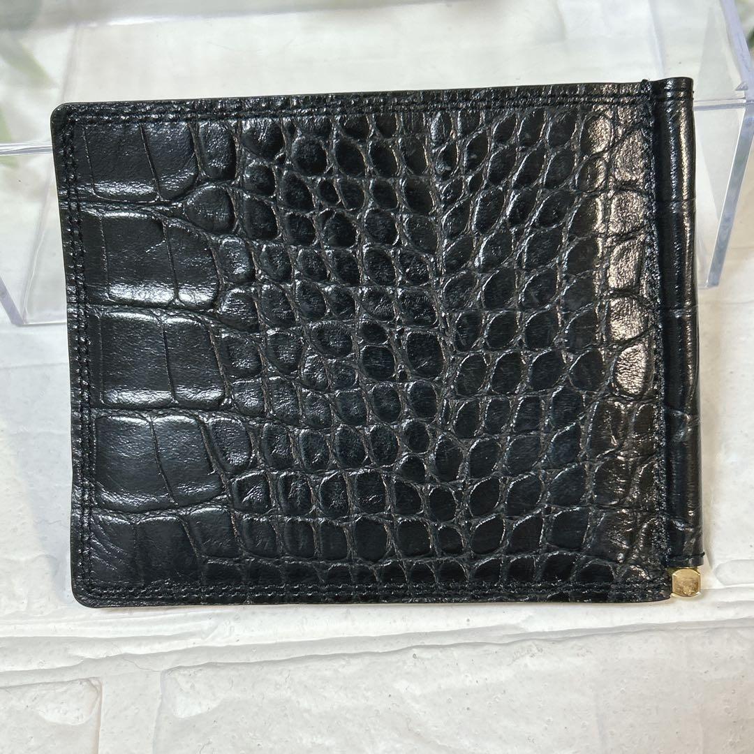 GLAD HAND × PORTER 希少 コラボ マネークリップ クロコ型押し