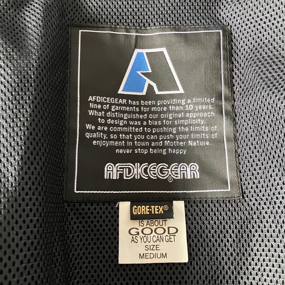 #J11✨AFDICEGEAR✨ゴアテックス✨スノボ ウェア 上M下L メンズ