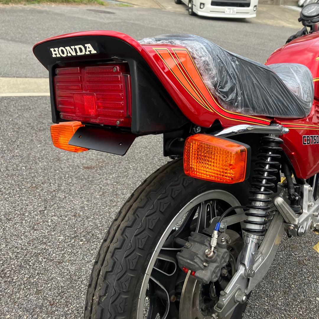 CB750F アルミ フェンダーレスキット ブラック アルマイト RC04