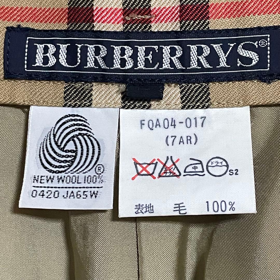 【美品】 バーバリー キュロット ノバチェック ゴルフ S BURBERRYS