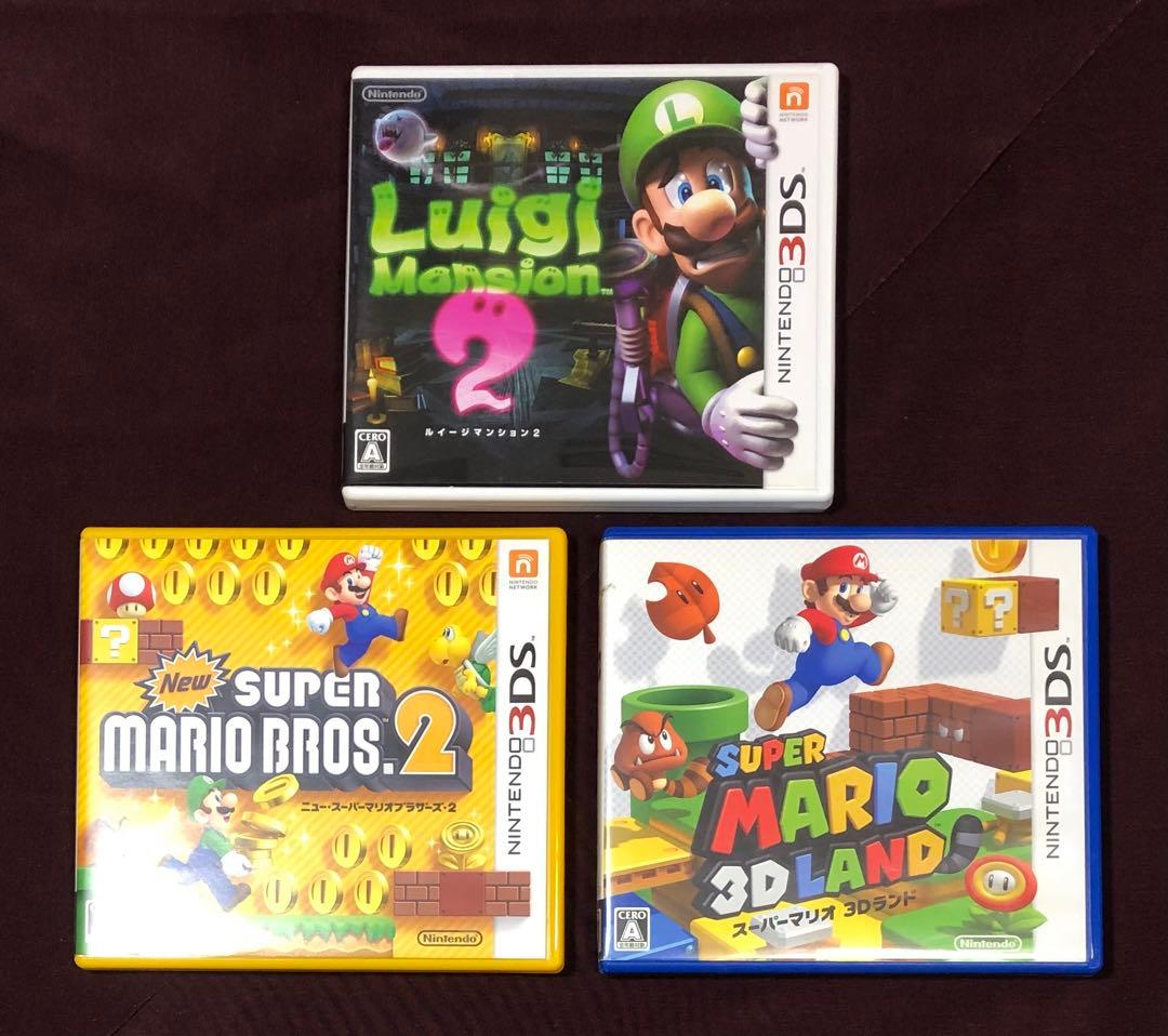 Nintendo3DSカセット32品+2DS本体