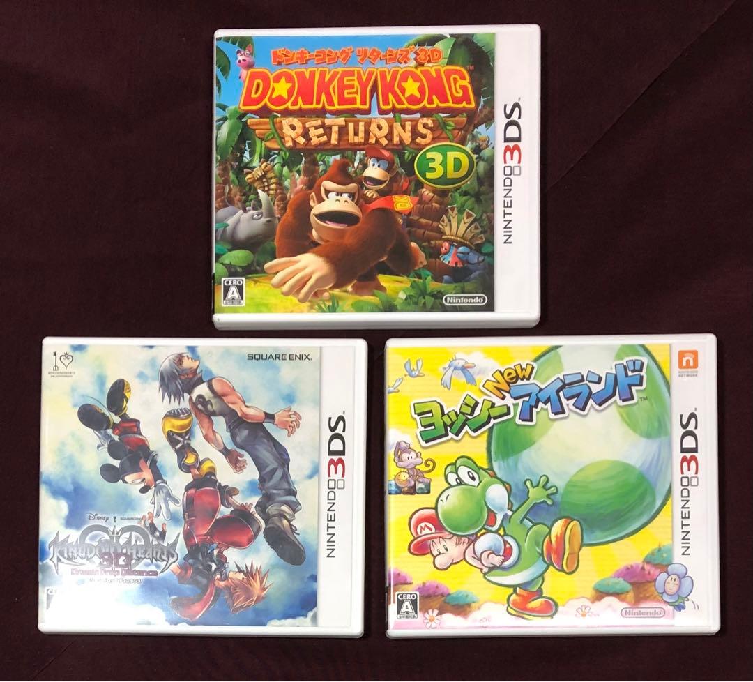 Nintendo3DSカセット32品+2DS本体