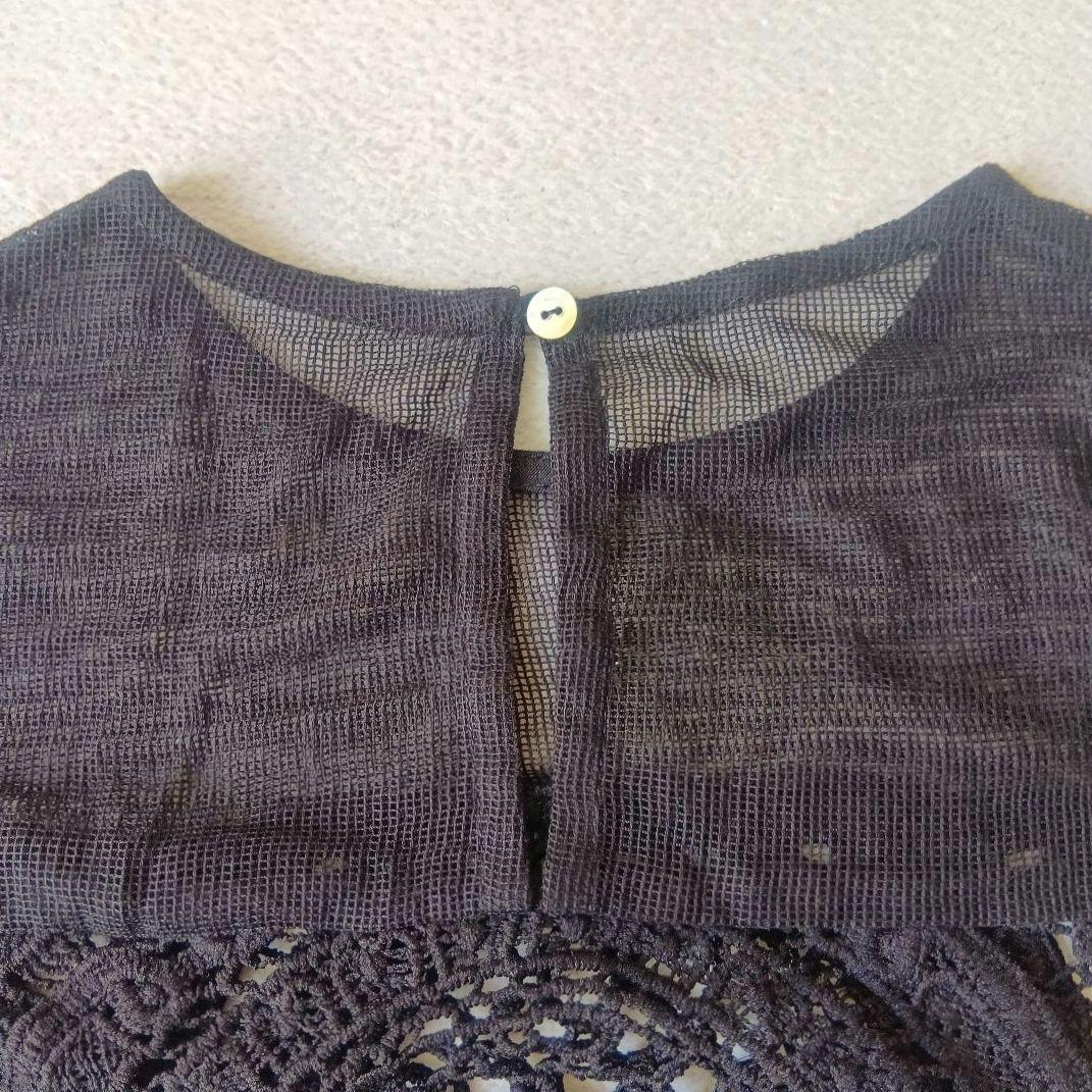 タグ付き未使用品 アメリ MEDI INDIAN BIG LACE DRESS