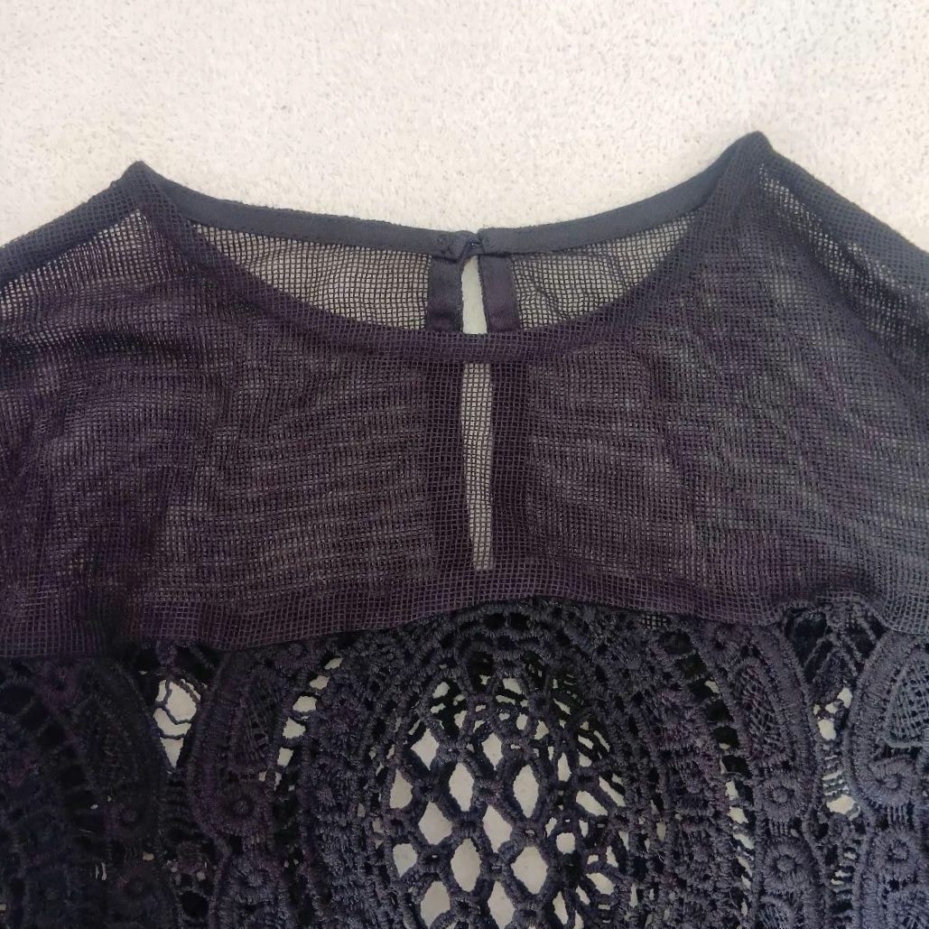 タグ付き未使用品 アメリ MEDI INDIAN BIG LACE DRESS