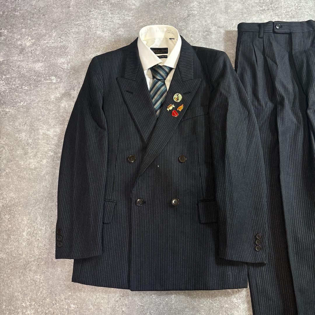 90s vintage レトロセットアップ スーツ ピンズ No.124