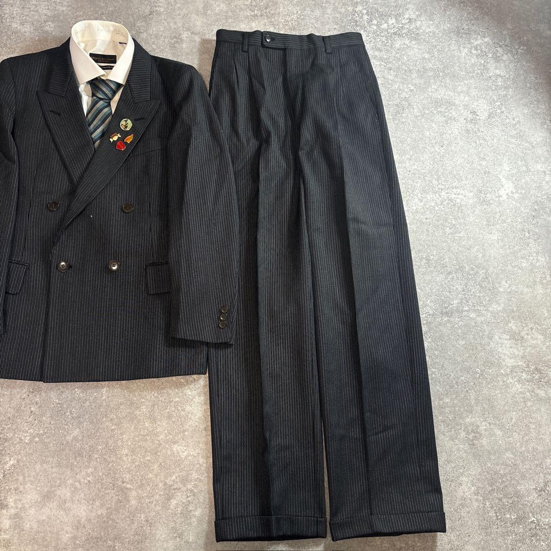 90s vintage レトロセットアップ スーツ ピンズ No.124