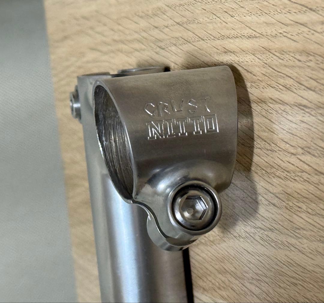 Crust Bikes ステム　シルバー　60mm nitto bluelug