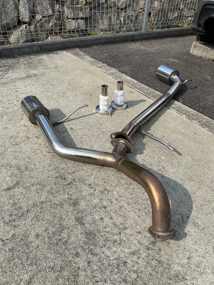 ZC33S BE FREE 大口径マフラー　リアピース　条件によっては値引き有り