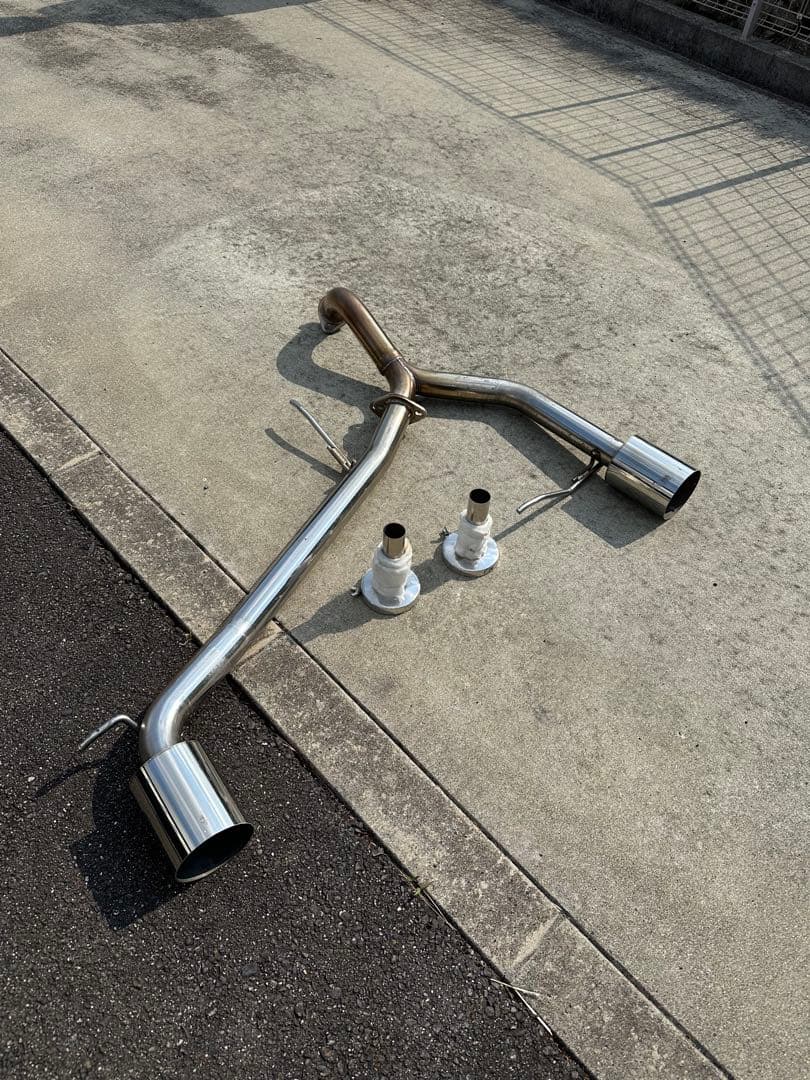 ZC33S BE FREE 大口径マフラー　リアピース　条件によっては値引き有り