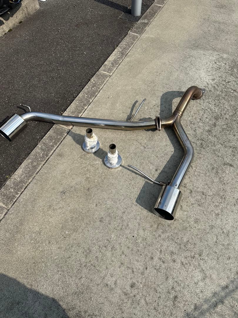 ZC33S BE FREE 大口径マフラー　リアピース　条件によっては値引き有り