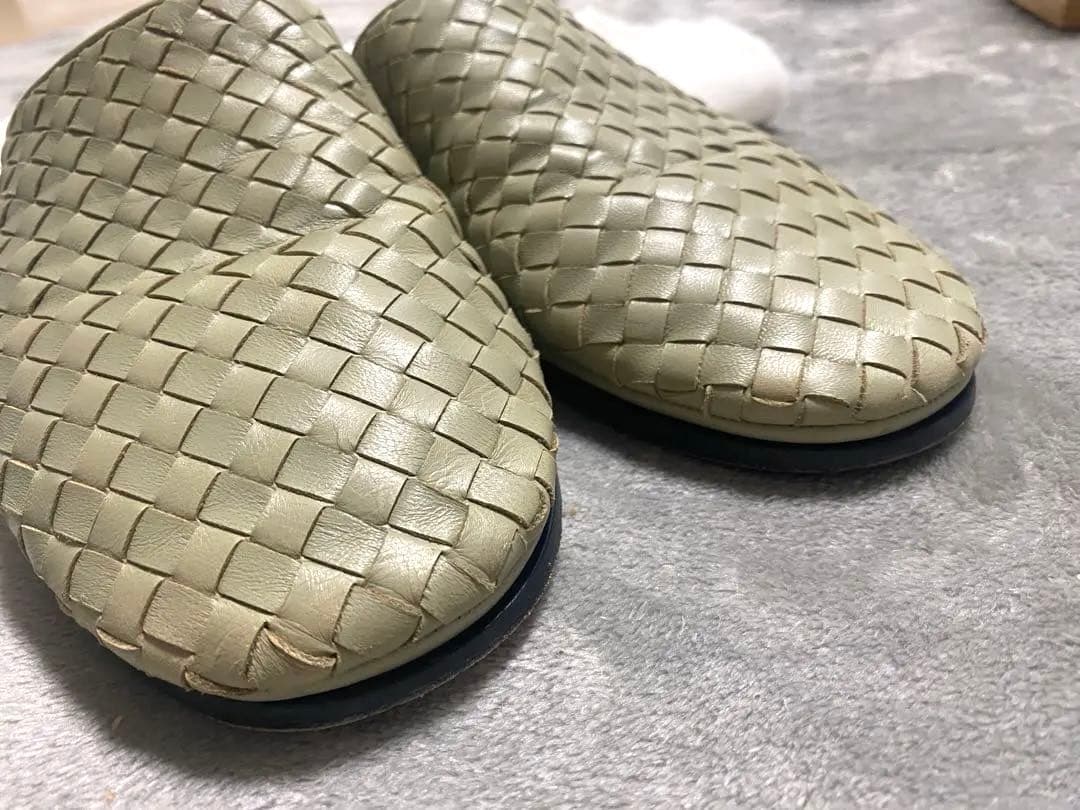 Bottega Veneta サンデー スリッパ イントレチャート[正品]