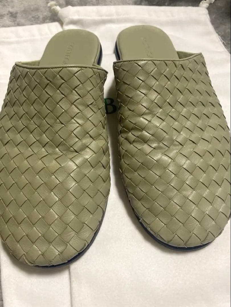 Bottega Veneta サンデー スリッパ イントレチャート[正品]