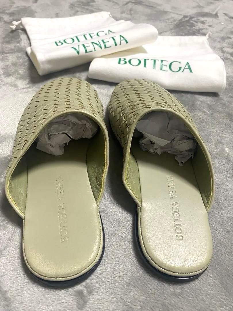 Bottega Veneta サンデー スリッパ イントレチャート[正品]