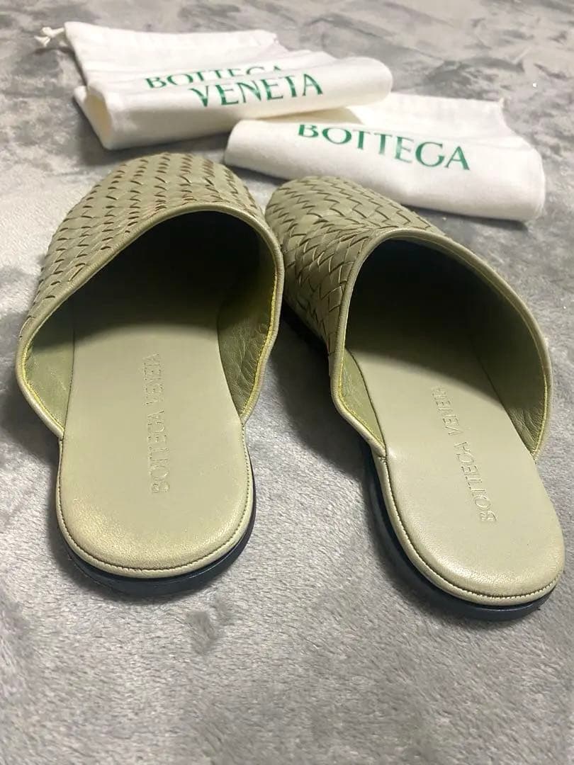 Bottega Veneta サンデー スリッパ イントレチャート[正品]